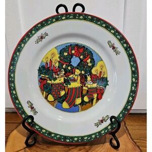 20 Piece Trisa Christmas Memories Holiday Set Dinnerware Set Original Box